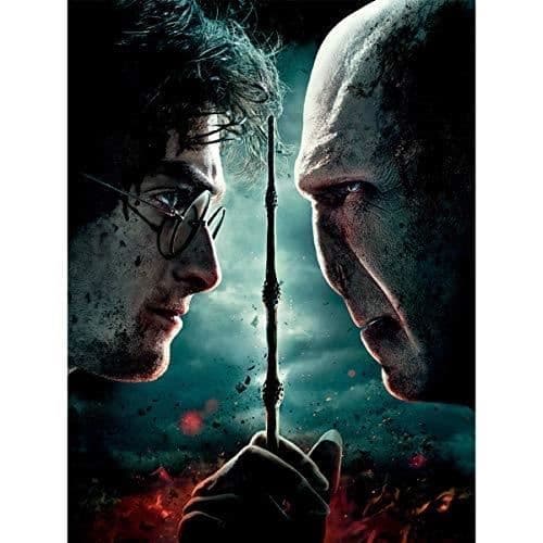 KIT FÖR DIAMANTBRODERI 5D HARRY VS. VOLDEMORT DEN ÄLDRE STAVEN MED UT