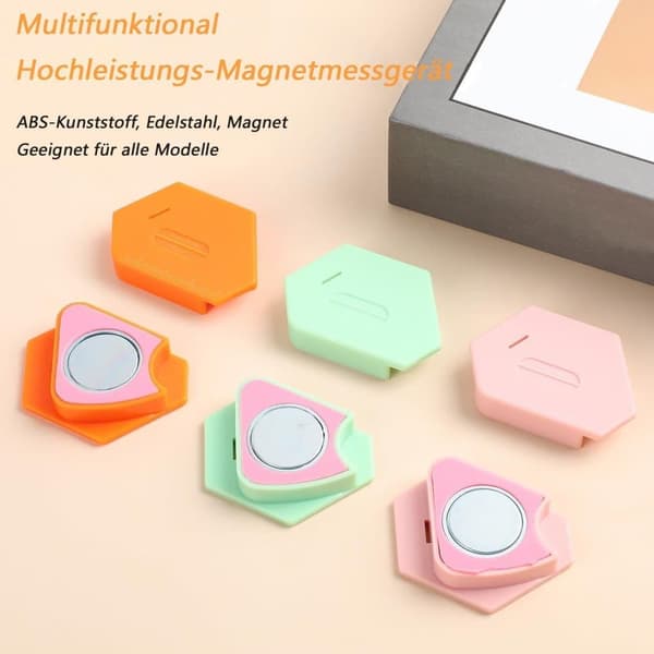 4-pack magnetiska sömskenledare med skala, multifunktionellt sömnadverktyg