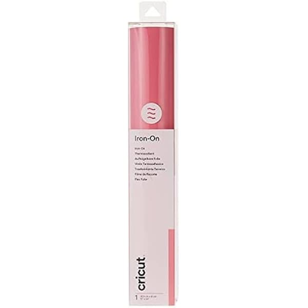 Cricut Everyday Iron-on - CRICUT - Rosa - 12" x 24" - Tvättbeständig - Lätt att skära