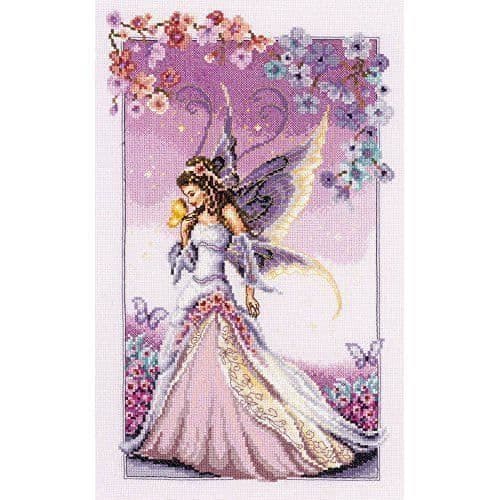 Vervaco PN-0145024 - SYKIT - Räknat korsstygnskit, Violet Fairy, Multi-Colors