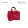 Miniatyrbild 4 av 4: Etui - transportväska - syväska Hobby gift - MR4660RED - Exklusiv väska för symaskin, Röd