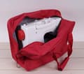 Miniatyrbild 2 av 4: Etui - transportväska - syväska Hobby gift - MR4660RED - Exklusiv väska för symaskin, Röd