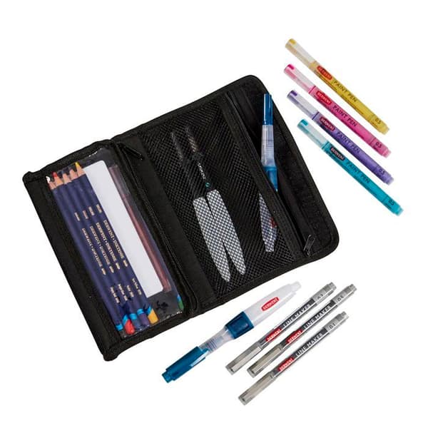 Etui - transportväska - sömnadsset Derwent - 2306222