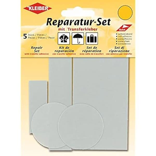 Lappande klistermärken - KLEIBER - 5 delar - Vattentät - Hållbar - Kläder reparation