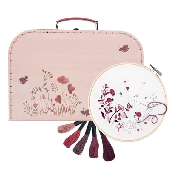 Kit-väska broderi