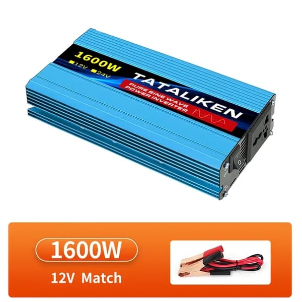 Siniaaltoinvertteri, 12V - 220V, 1600W