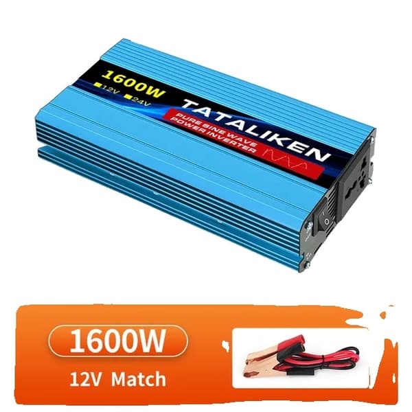 Sinusformet inverter, 12V til 220V, 1600W