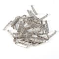 Miniatyrbillede 7 af 8: 50stk stangstifter broche lås tilbage sikkerhedsfanger rullende DIY håndværk 32mm