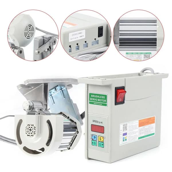 Børsteløs DC-motor, 750W energieffektiv kraft, 500-3500 RPM hastighed, høj renhed kobber
