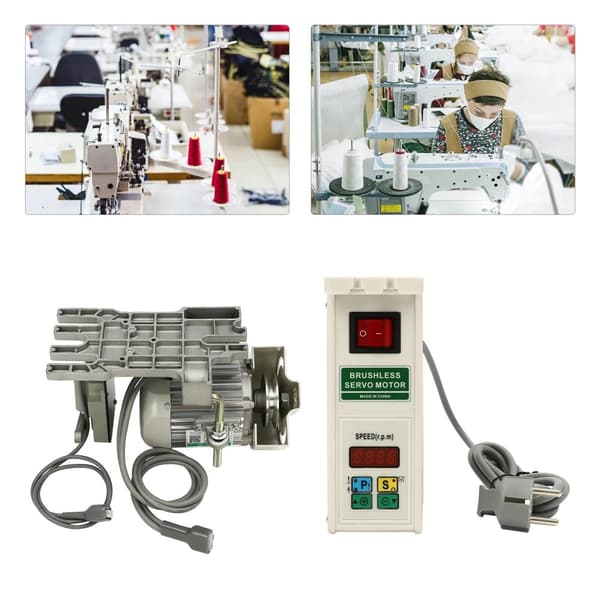 220V Symaskin Servomotor, Hög Effektivitet Borstlös Design, Justerbart Hastighetsområde, Hållbara Material