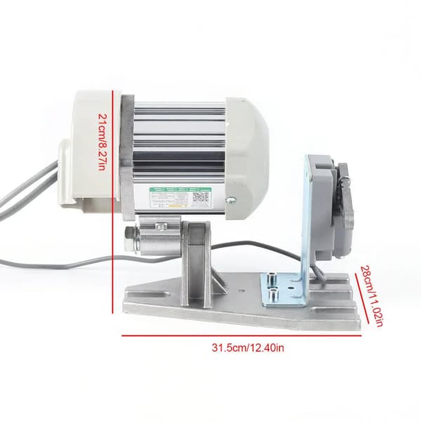 750W Elektrisk Servo Motor, Høj Hastighedsinterval 500-3500 omdr./min, Energi Effektiv, Holdbar Konstruktion