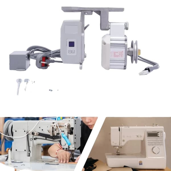 Borstlös servomotor, 550W effekt, max hastighet 4500 rpm, lättviktig på 0,38 kg