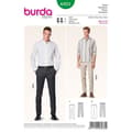 Miniatyrbild 1 av 3: Burda B6933 Symönstrade byxor 19 x 13 cm...