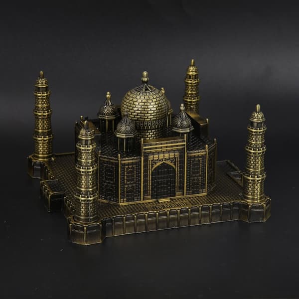 Taj Mahal metallmodell - utsökt hemmakontorsdekor