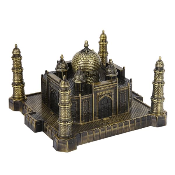 Taj Mahal metallmodell - utsökt hemmakontorsdekor