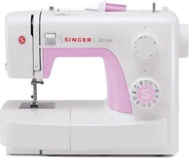 Singer 3223R - Symaskin - 23 sting - 1 fireskrittsknappehull - rød