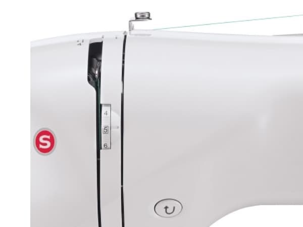 Singer Starlet 6660 - Symaskin - 60 sting - 4 enkeltskrittsknappehull - LCD display