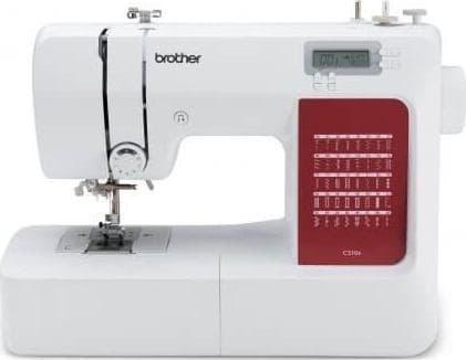 Brother CS10s Classic - Sy / quiltemaskin - datautstyrt - 40 sting - 5 enkeltskrittsknappehull - LCD display