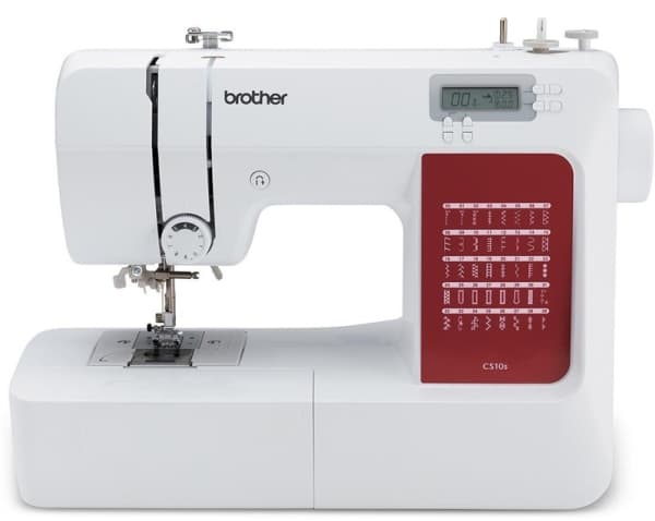 Brother CS10s Classic - Sy / quiltemaskin - datautstyrt - 40 sting - 5 enkeltskrittsknappehull - LCD display
