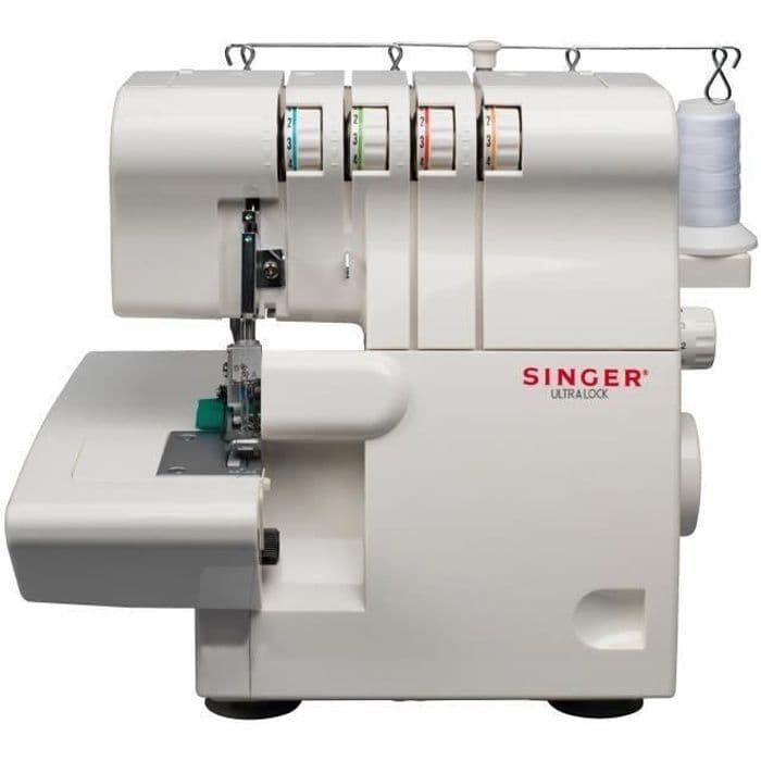 SINGER Overlocker - 14SH644 - 1300 prikker / min - Hvid