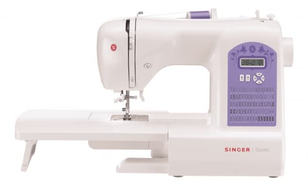 Singer Starlet 6680 - Symaskin - 80 stygn - 6 enstegsknapphål - LCD bildskärm