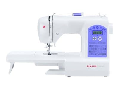 Singer Starlet 6680 - Symaskin - 80 sting - 6 enkeltskrittsknappehull - LCD display