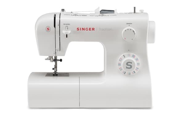 SINGER Tradition 2282, Vit, Halvautomatisk symaskin, Sy, 1 steg, Rotations-, Elektromekanisk