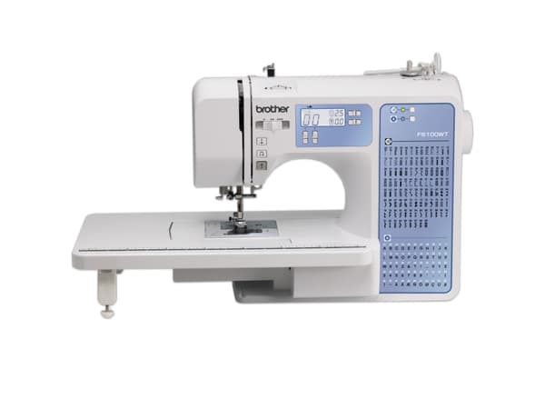 Brother FS100WT - Ompelukone - tietokoneistettu - 100 ommelta - 8 yksivaiheista napinläpeä - LCD-näyttö