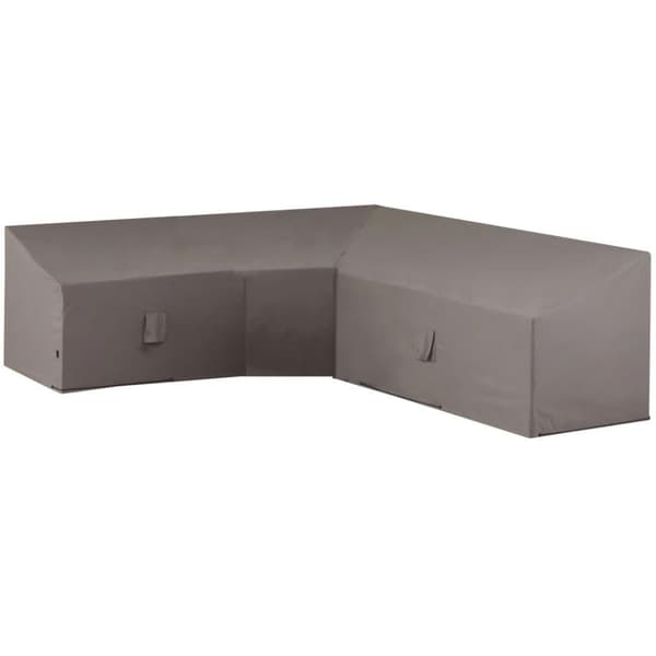 Madison L-formet møbeltrekk 300x300x90 cm grå