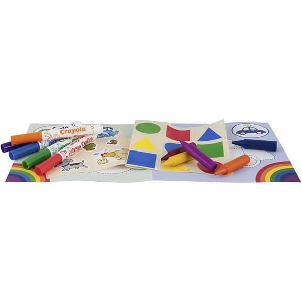 CRAYOLA MINI KIDS Min första målarbok och klistermärken