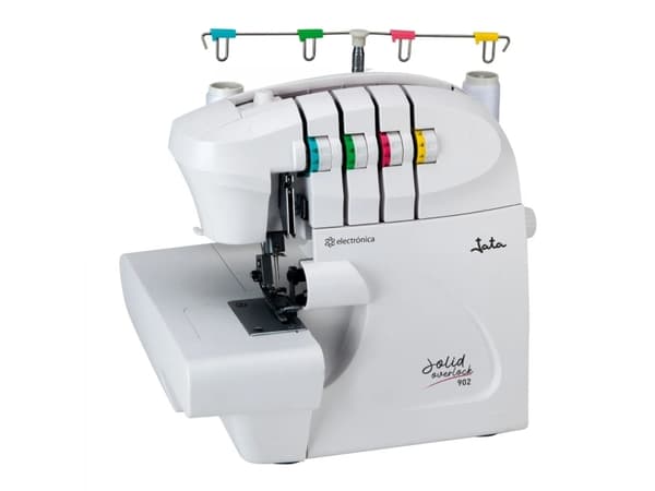JATA OL902, Vit, Overlock symaskin, Overlock, Elektrisk, 90 W, 425 mm