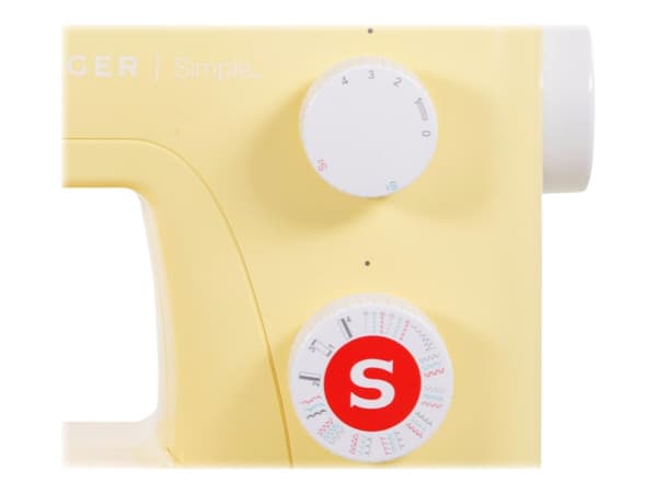 Singer 3223Y - Symaskin - 23 stygn - 1 fyrstegsknapphål - gul