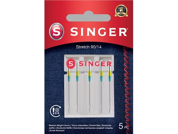 Singer STRETCH NÅL 90/14 5PK