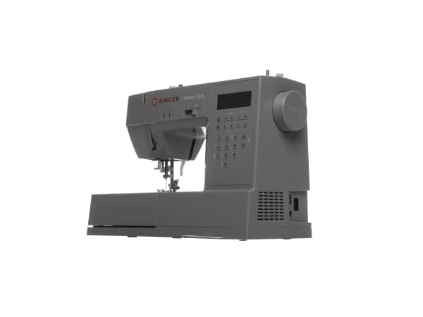 SINGER HD6705C, Grå, Halvautomatisk symaskin, Sy, LED, Knappar, Elektrisk