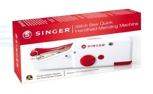 SINGER 220017123, Rød, Hvit, Manuell symaskin, Sying, 250 sting per minutt, Mekanisk, 4,8 W