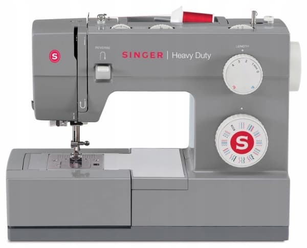 SINGER Heavy Duty, Grå, Automatisk symaskin, Sy, 1 steg, Variabel, Variabel