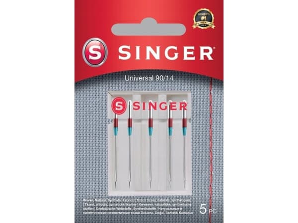 Singer Universal Neula kudotuille kankaille 90/14 5PK 5PK