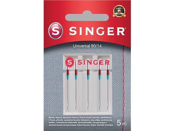 Singer Universal Neula kudotuille kankaille 90/14 5PK 5PK