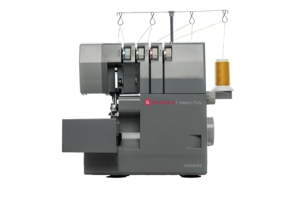 SINGER HD0405S, Grå, Overlock symaskin, Overlock, Rotations-, 1300 stygn per minut, Elektrisk