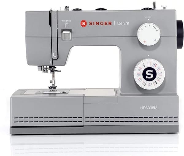 SINGER Heavy Duty, Grå, Automatisk symaskin, Sying, Rotasjon, Elektrisk