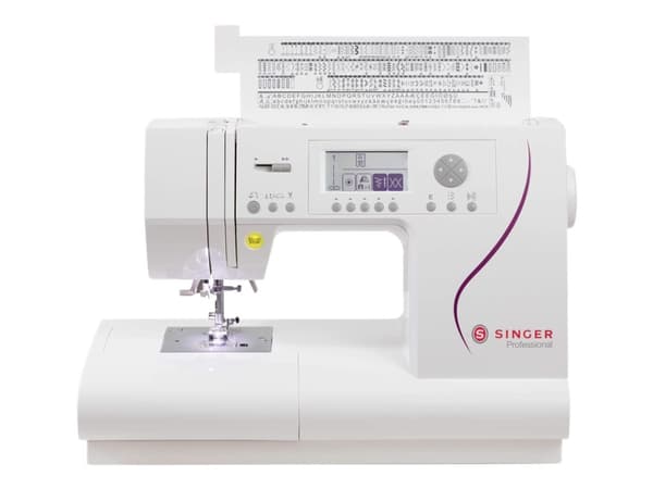 Singer Professional C430 - Symaskin - datoriserad - 810 stygn - 13 enstegsknapphål - LCD bildskärm