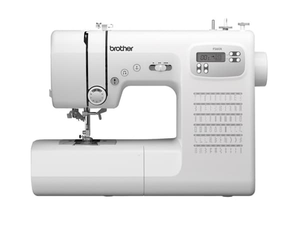 Brother FS60X - Symaskin - datautstyrt - 60 sting - 7 enkeltskrittsknappehull - LCD display