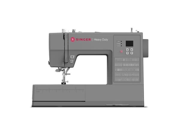 SINGER Heavy Duty, Grå, Automatisk symaskin, Sying, 1 steg, Variabel, Knapper