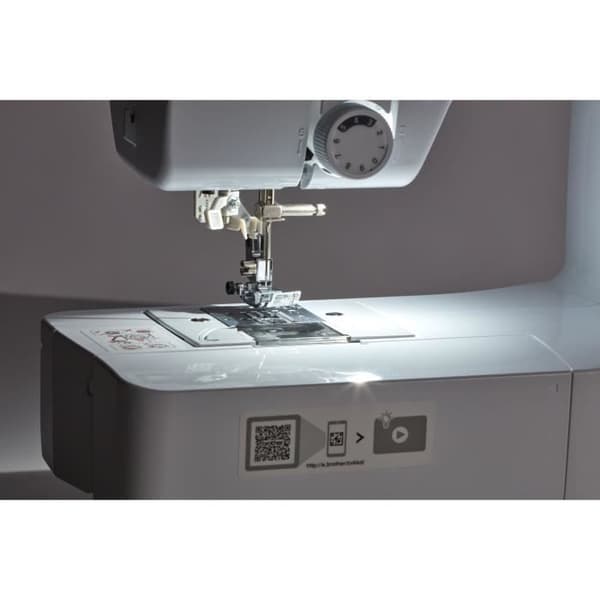 BROTHER - CS10s - Elektronisk symaskin - 40 stygn - Nålträdsystem - LCD-skärm - Vit