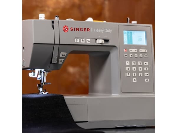 SINGER HD6805, Grå, Automatisk symaskin, Sy, Variabel, LCD, Knappar