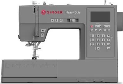 SINGER HD6805, Grå, Automatisk symaskin, Sy, Variabel, LCD, Knappar