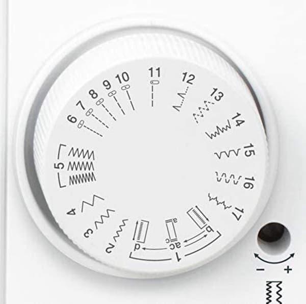 Brother X17s Halvautomatisk symaskine Elektromekanisk