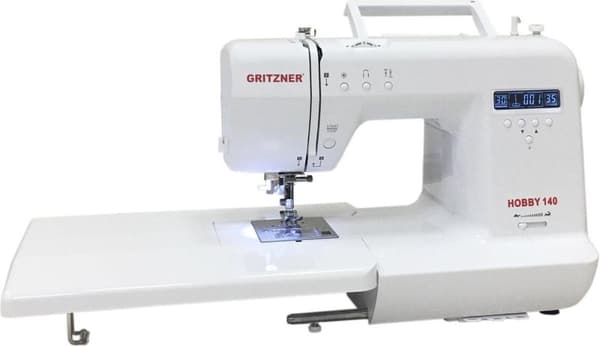 Gritzner Hobby 140 free arm sewing machine + extension table
