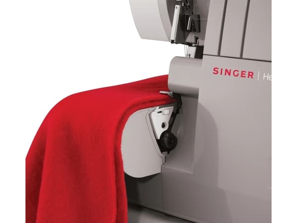 SINGER 14HD854 Heavy Duty, Grå, Overlock symaskin, Overlock, Sy, Variabel, Rotations-, 1300 stygn per minut