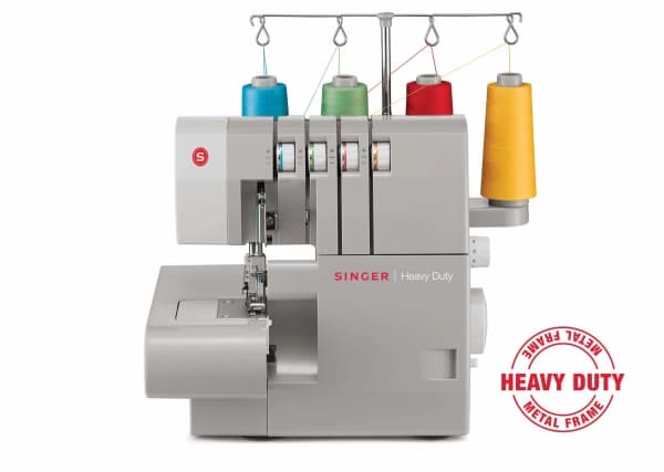 SINGER 14HD854 Heavy Duty, Grå, Overlock symaskin, Overlock, Sy, Variabel, Rotations-, 1300 stygn per minut